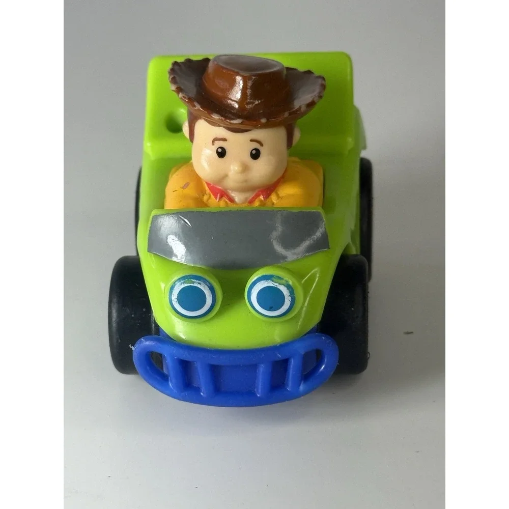 Fisher Price 2012 Little People Wheelies Toy Story Woody RC Mini Car